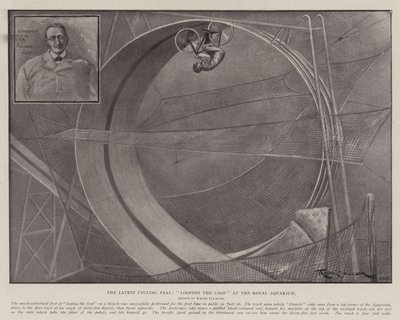 The Latest Cycling Feat, Looping the Loop at the Royal Aquarium by Ralph Cleaver